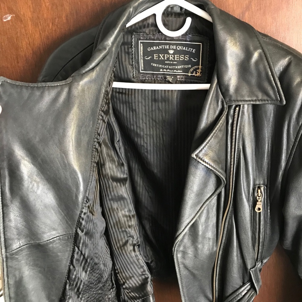 Express Leather Jacket - image 4